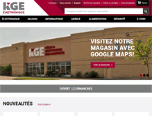 Tablet Screenshot of kge.ca